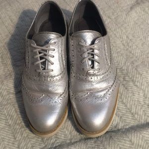 Rockport silver wingtips